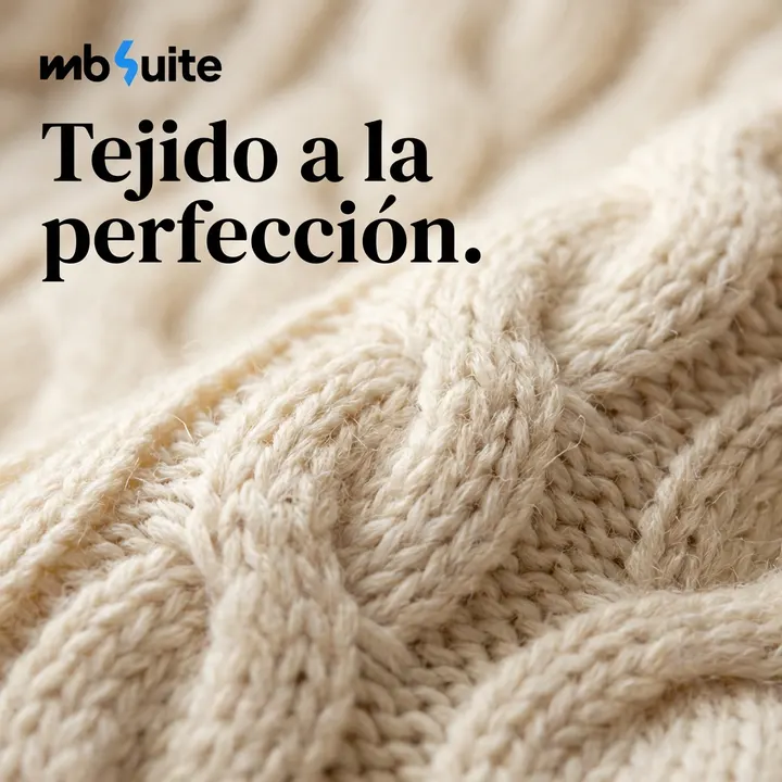 Tejido a la perfección.
