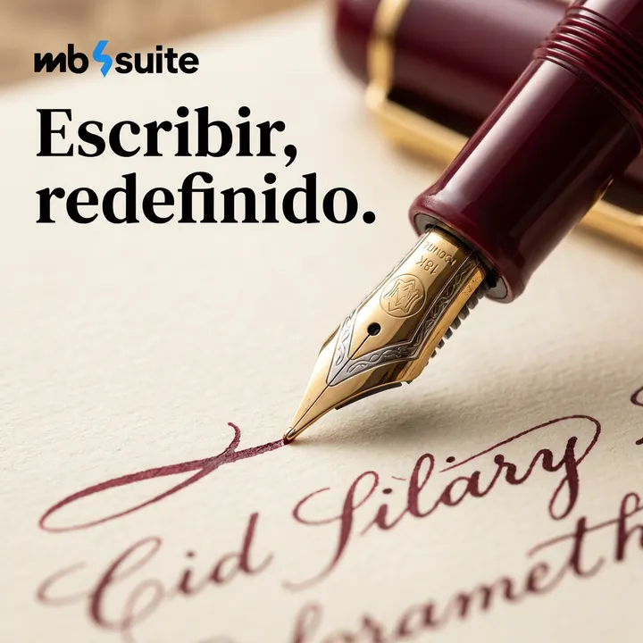 Escribir, redefinido.