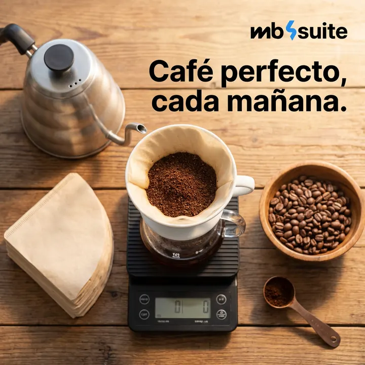 Café perfecto, cada mañana.