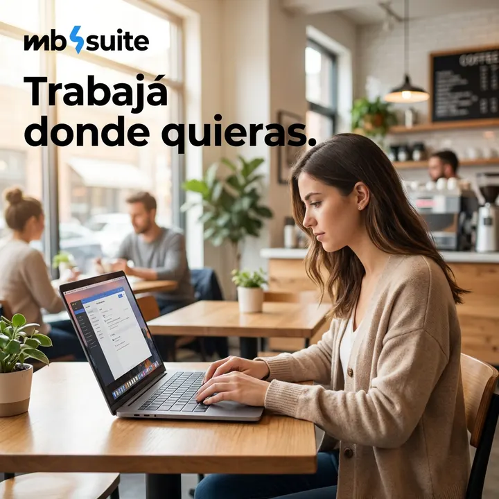 Trabajá donde quieras.