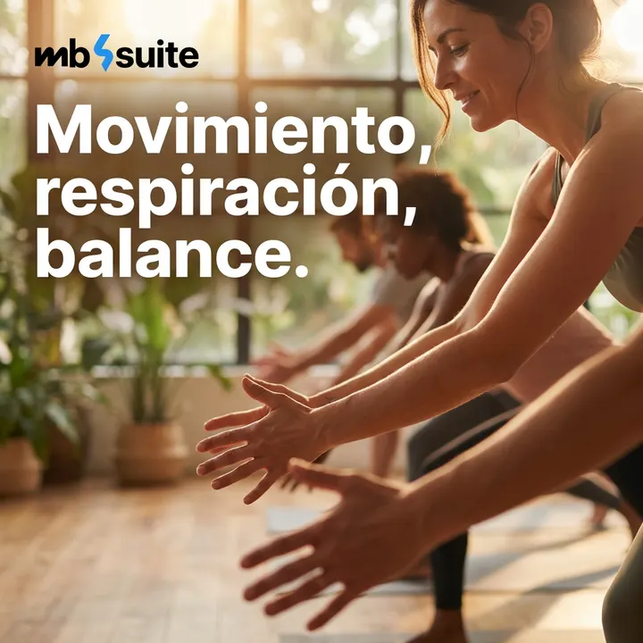 Movimiento, respiración, balance.