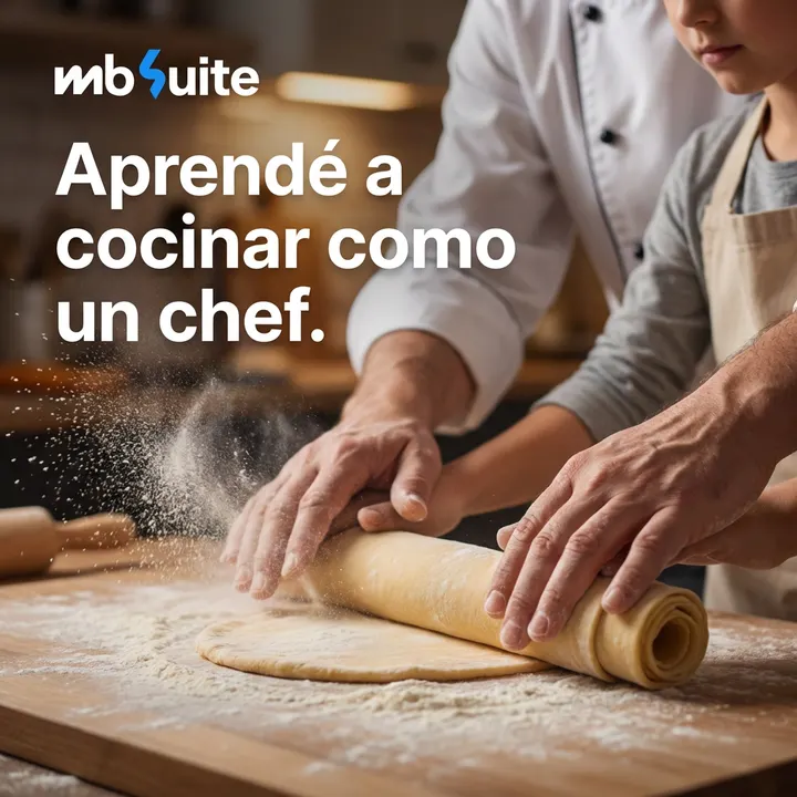 Aprendé a cocinar como un chef.
