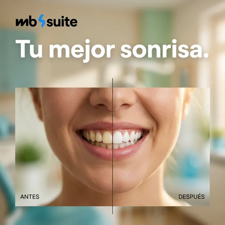 Tu mejor sonrisa.