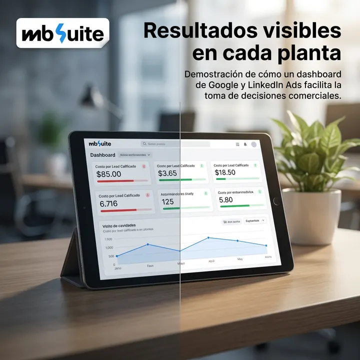 Resultados visibles en cada planta.