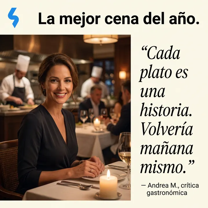 La mejor cena del año.