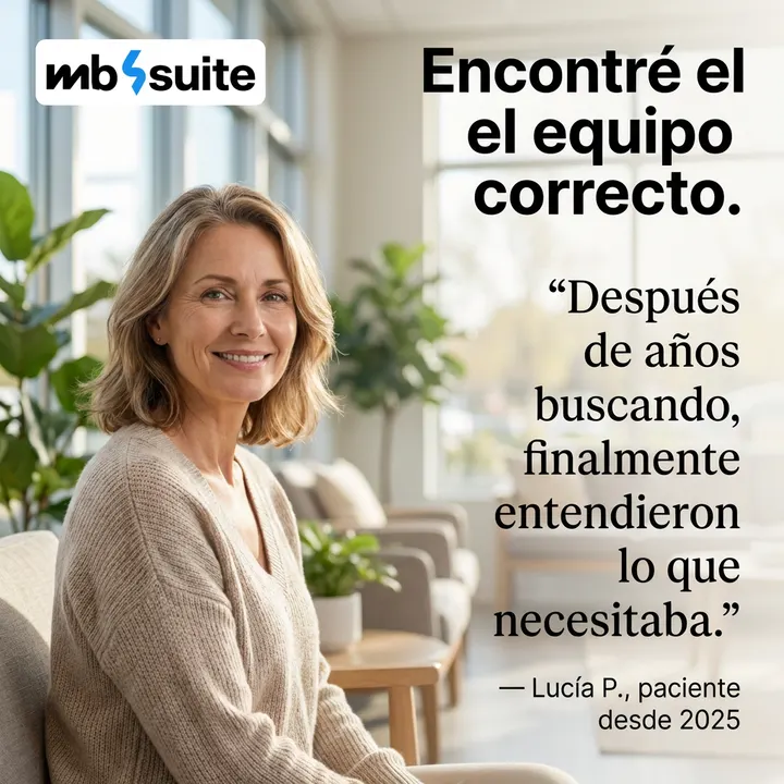 Encontré el equipo correcto.